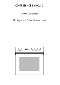 Bedienungsanleitung AEG E31002-2-M Herd