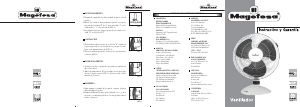 Manual de uso Magefesa MGF-2391 Vento Ventilador