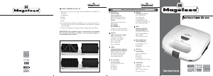 Manual de uso Magefesa MGF-3160 Quad Grill de contacto