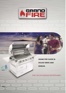 Bruksanvisning Grandfire Classic Utegrill