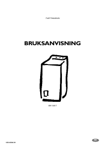 Bruksanvisning Electrolux EW1045T Tvättmaskin