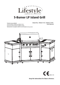 Bruksanvisning Lifestyle SRGG51103 Utegrill