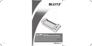 Käyttöohje Leitz iLAM Easy A4 Pinnoituskone