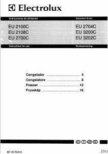 Bedienungsanleitung Electrolux EU3202C Gefrierschrank