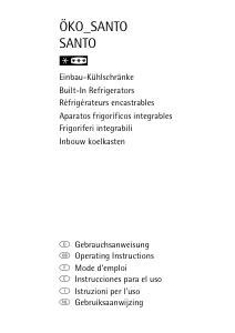 Bedienungsanleitung AEG SK61040I Kühlschrank