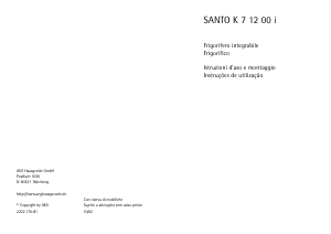 Manuale AEG SK71200I Frigorifero