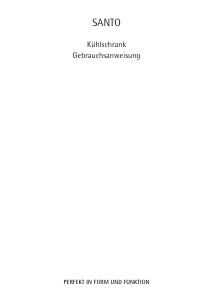 Bedienungsanleitung AEG S67150TK Kühlschrank