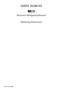 Bruksanvisning AEG S70388-KG Kyl-frys