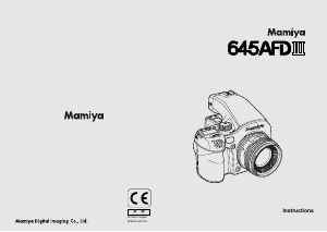 Handleiding Mamiya 645 AFD III Camera