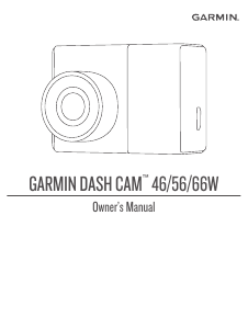 Manual Garmin Dash Cam 66W Action Camera