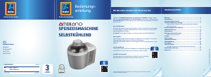 Bedienungsanleitung Ambiano MD 16980 Eismaschine