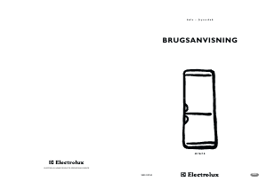 Brugsanvisning Electrolux ER7627B Køle-fryseskab
