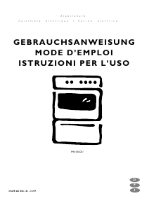 Mode d’emploi Electrolux FHU60-GK1 Cuisinière