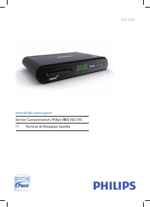 Mode d’emploi Philips DSR2020 Récepteur numérique