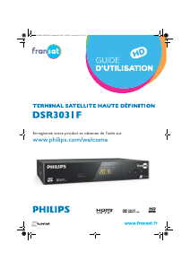 Mode d’emploi Philips DSR3031F (Fransat) Récepteur numérique