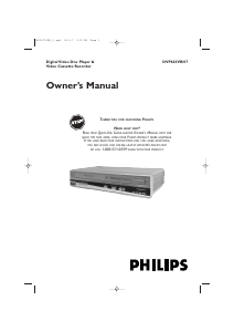 Mode d’emploi Philips DVP620VR Combi DVD-vidéo