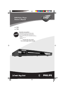 Mode d’emploi Philips DVD729 Lecteur DVD
