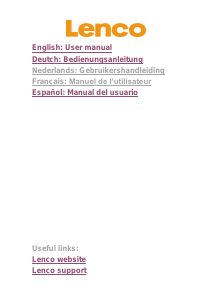 Bruksanvisning Lenco TAB-1030 Tablet