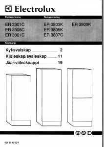 Bruksanvisning Electrolux ER3803K Kylskåp
