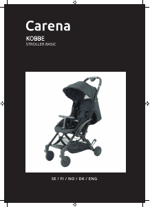 Handleiding Carena KOBBE BASIC Kinderwagen