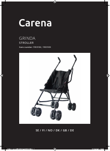 Bedienungsanleitung Carena GRINDA Kinderwagen