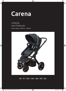 Handleiding Carena VINGA Kinderwagen