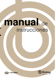 Manual de uso Balay 3VT531XA Lavavajillas
