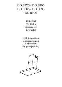 Käyttöohje AEG DD8695-M Liesituuletin