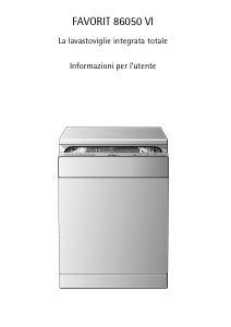 Manuale AEG FAV86050VI Lavastoviglie