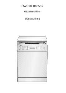 Brugsanvisning AEG FAV88050IM Opvaskemaskine
