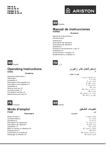 Mode d’emploi Ariston FH G (WH) S Four