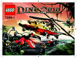 Manual Lego set 7298 Dino Air tracker