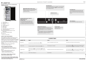 Handleiding Ariston UA8 F1C X UK Vriezer