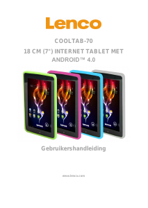Handleiding Lenco Cooltab-70 Tablet