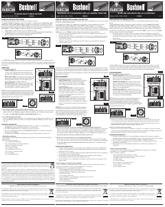 Manual de uso Bushnell 10T500 Linterna