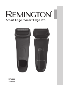 Manuale Remington XF8700 Smart Edge Pro Rasoio elettrico