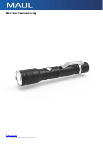 Bedienungsanleitung Maul 81864 Taschenlampe
