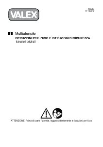 Manuale Valex 420 Utensile multifunzione
