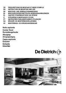 Manual De Dietrich DHT7156X Cooker Hood