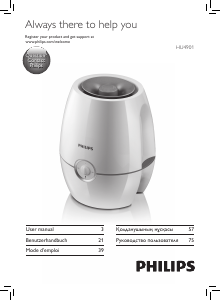 Manual Philips HU4901 Humidifier