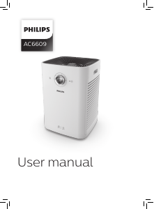 Handleiding Philips AC6609 Luchtreiniger