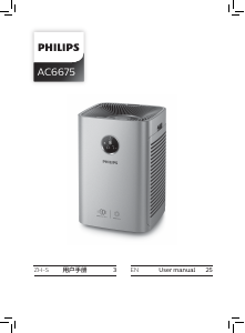 Handleiding Philips AC6675 Luchtreiniger