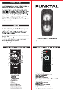 Bedienungsanleitung Punktal PK-3455 Lautsprecher