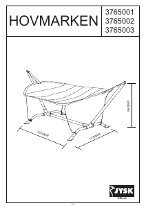 Bruksanvisning JYSK Hovmarken Hängmatta
