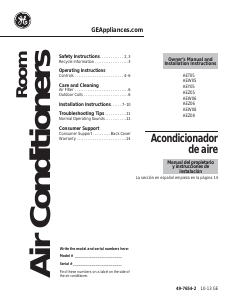 Handleiding GE AEW08LTQ1 Airconditioner