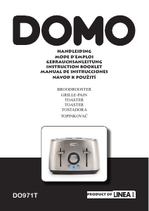 Manual Domo DO971T Toaster
