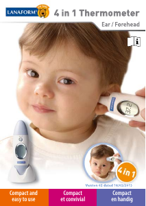 Handleiding Lanaform 4 in 1 Thermometer