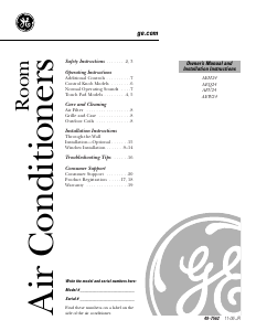 Handleiding GE AEQ24DKH1 Airconditioner