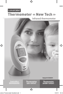 Handleiding Lanaform New Tech Thermometer