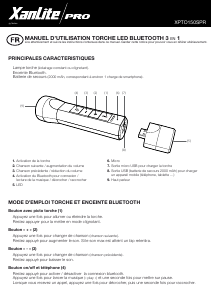 Mode d’emploi Xanlite XPTO150SPR Lampe de poche